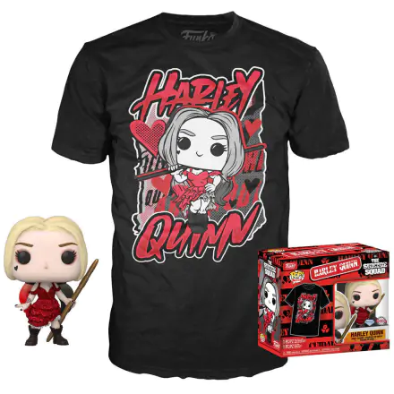 Funko POP! Figur & T-Shirt Set Suicide Squad 2 Harley Quinn termékfotója