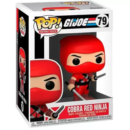 POP Figur G.I. Joe Cobra Red Ninja Exclusive termékfotója