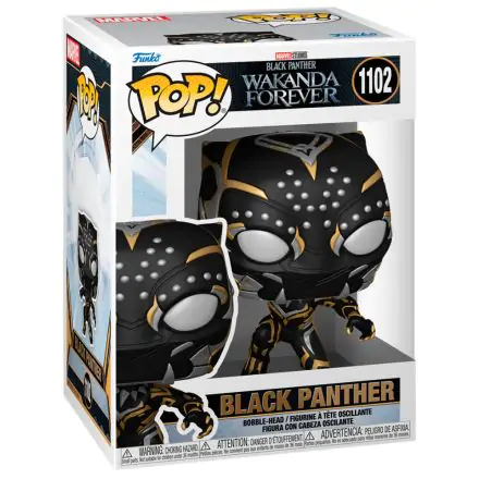 Black Panther: Wakanda Forever POP! Marvel Vinyl Figur Black Panther 9 cm termékfotója