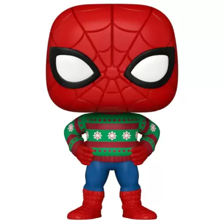 POP Figur Marvel Holiday Spiderman termékfotója