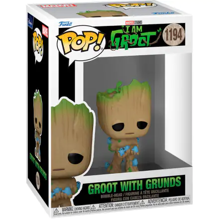 Ich bin Groot POP! Vinyl Figur Groot w/ Grunds 9 cm termékfotója