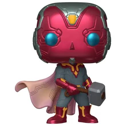 Funko POP Figur Marvel Studios The Infinity Saga Vision with Mjölnir Produktfoto