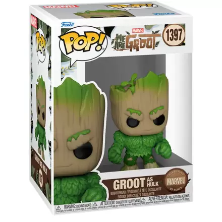 Funko POP Figur Marvel We Are Groot - Groot as Hulk termékfotója