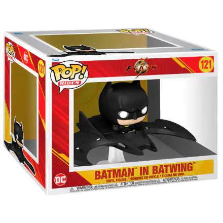 The Flash POP! Rides Super Deluxe Vinyl Figur Batman in Batwing 13 cm termékfotója
