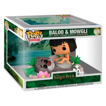 Funko POP Figur Moment Disney El Libro de la Selva Baloo & Mowgli termékfotója