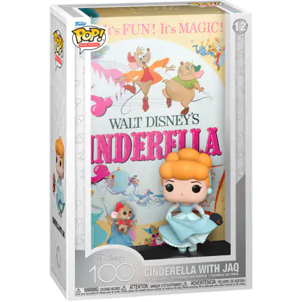 Disney's 100th Anniversary POP! Movie Poster & Figur Cinderella 9 cm termékfotója