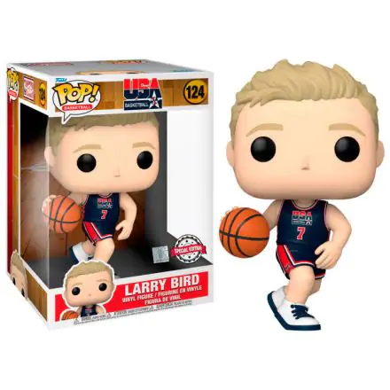 Basketball Super Größed Jumbo POP! Vinyl Figur Larry Bird (Team USA) 25 cm termékfotója