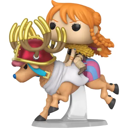 Funko POP Figur Rides Deluxe One Piece Nami auf Tony Tony Chopper Produktfoto