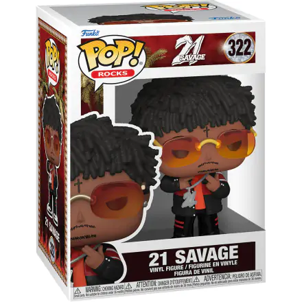 21 Savage POP! Rocks Vinyl Figur 21 Savage 9 cm termékfotója