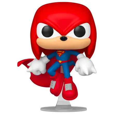Funko POP Figur Sonic The Hedgehog DC Comics Knuckles As Superman Exklusiv Produktfoto