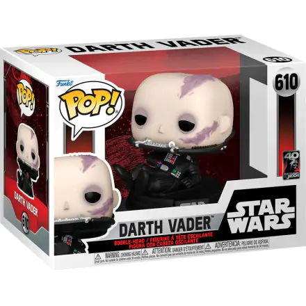 Star Wars Return of the Jedi 40th Anniversary POP! Vinyl Figur Vader (Unmasked) 9 cm termékfotója