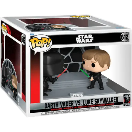 Star Wars Return of the Jedi 40th Anniversary POP Moment! Vinyl Figuren 2er-Pack Luke vs Vader 9 cm termékfotója