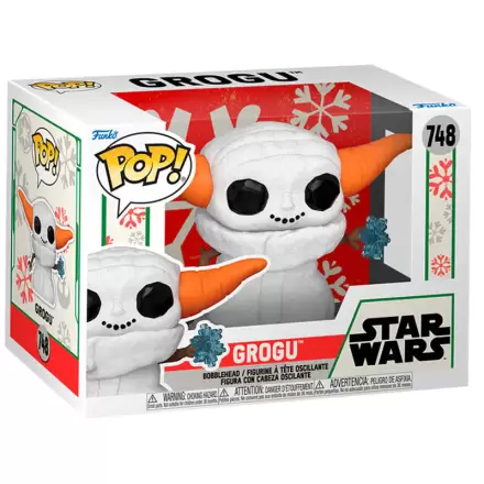 Funko POP Figur Star Wars Grogu Snowman termékfotója