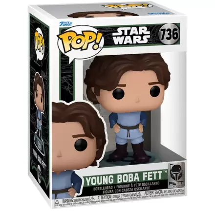 Funko POP Figur Star Wars Young Boba Fett termékfotója