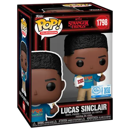 Funko POP Figur Stranger Things 5 Lucas Sinclair Exklusiv Produktfoto