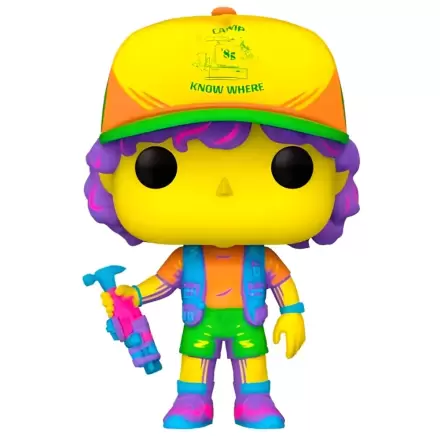 POP Figur Stranger Things Dustin in Beef Black Light Exclusive Produktfoto