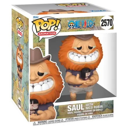 Funko POP Figur Super One Piece Saul With Nico Robin Produktfoto