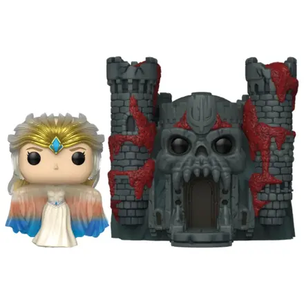 Funko POP Figur Town Masters of the Universe Sorceress mit Castle Grayskull Live Action Produktfoto