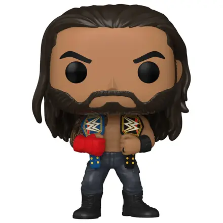 WWE POP! Vinyl Figur Roman Reigns w/Belts 9 cm Produktfoto