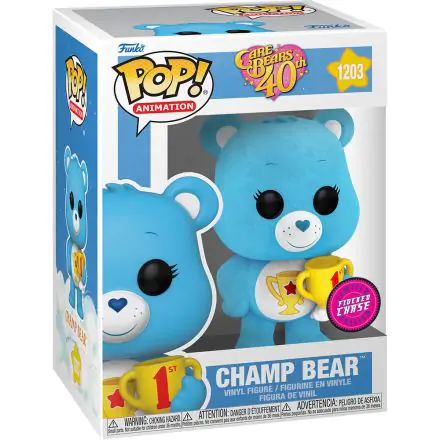 POP Figur Care Bears 40th Anniversary Champ Bear Chase termékfotója