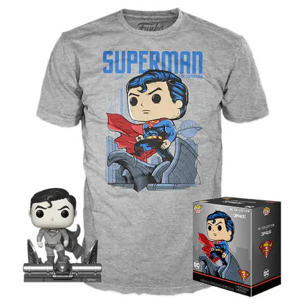 Funko POP & Tee DC Comics Jim Lee Superman Figur & T-Shirt Set termékfotója