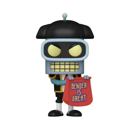 Futurama Pop! Animation Vinyl Figur Bender (Matador) 9 cm termékfotója