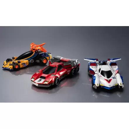 Future GPX Cyber Formula Fahrzeuge 3er-Pack Asurada G.S.X & Albatrander 602 & Aoi Superion GT Set Heritage Edition 7 cm Produktfoto