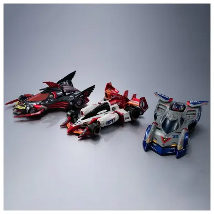 Future GPX Cyber Formula Cyber Formula Collection -Heritage Edition- Fahrzeug Set 3er-Pack Asurada G.S.X Aero Mode & Knight Savior 005 & Missionel VR-4 Produktfoto