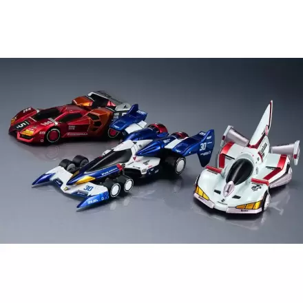 Future GPX Cyber Formula Fahrzeuge 1/18 3er-Pack 10's Cyber Formula world grand prix set Heritage Edition 14 cm Produktfoto