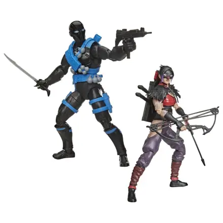 G.I. Joe Classified Series Actionfiguren 2er-Pack Snake Eyes & Kim 