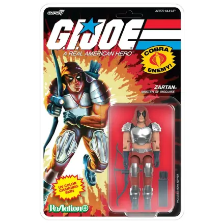G.I. Joe (Comic) ReAction+ Action Figur Welle 09 Zartan Produktfoto