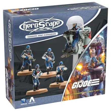 G.I.Joe Heroscape Armee Erweiterung Cobra Troopers & Cobra Flight Pod (Common) *English Version* Produktfoto