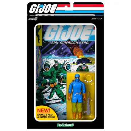 G.I. Joe ReAction+ Action Figur Snake Eyes (Skybound Comic Box Series, Ausgabe #2) Produktfoto