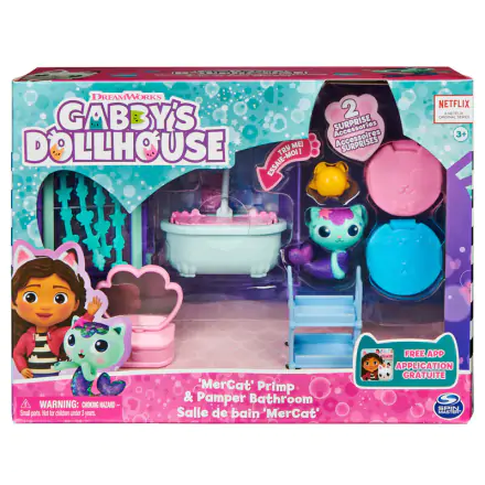 Gabbys Dollhouse MerCat Bath Spielset termékfotója