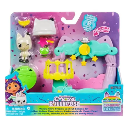 Gabbys Dollouse Pandy Paws Dreamy Lookout Balcony Spielset termékfotója