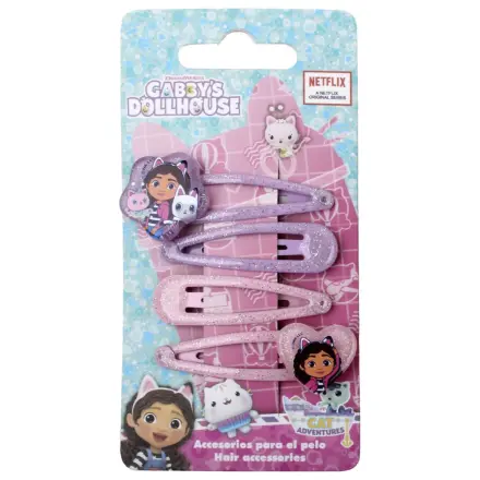 Gabi's Dollhouse Cat Adventures Haarclip Set 4 Stk Produktfoto