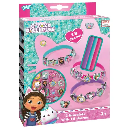 Gabi's Dollhouse Cats Armband Herstellungsset Produktfoto