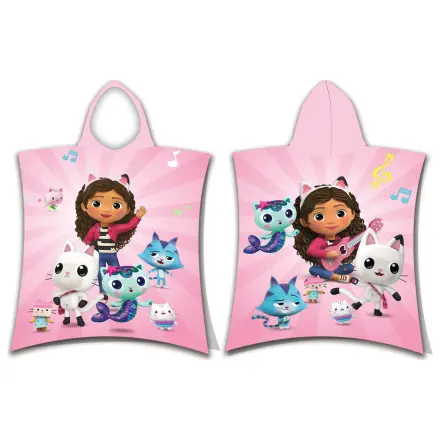 Gabi Puppenhaus Gitarre Strandhandtuch Poncho Produktfoto