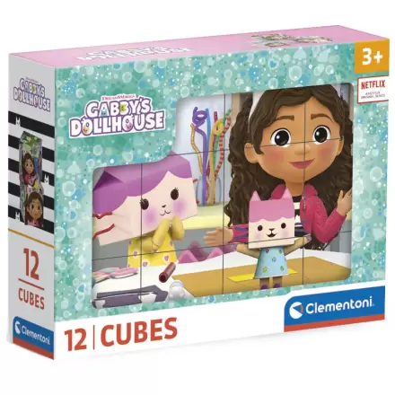 Gabbys Dollhouse Würfelpuzzle 12St termékfotója