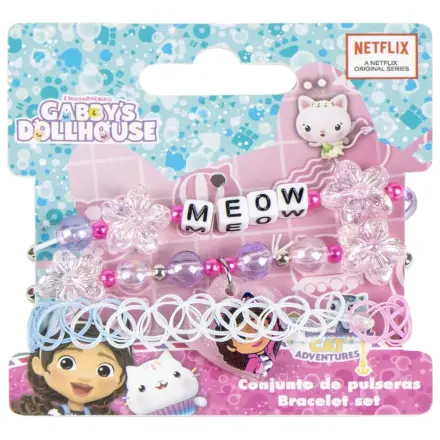Gabi's Dollhouse Meow Armband Set 3er-Pack Produktfoto