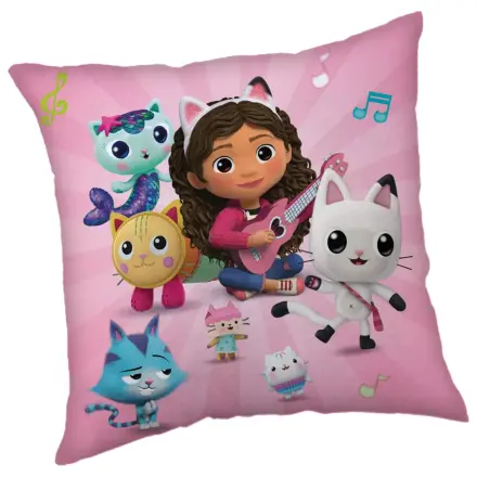 Gabby's Dollhouse Musik Kissen, Dekokissen 40x40 cm Produktfoto