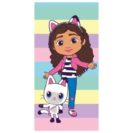 Gabi's Dollhouse Pastel Stripes Handtuch Produktfoto