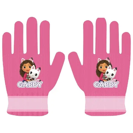 Gabi's Dollhouse Pink Kinder Handschuhe Produktfoto
