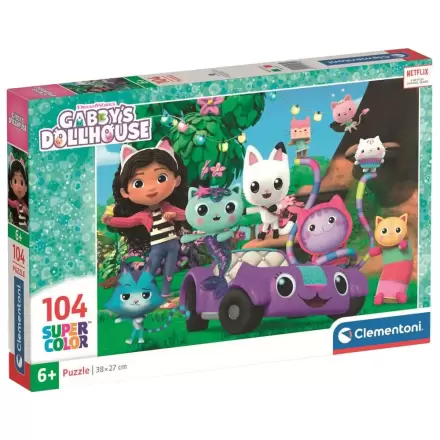 Gabbys Dollhouse Puzzle 104St Produktfoto