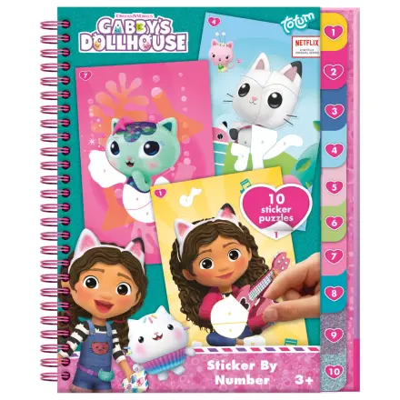 Gabi's Dollhouse Sprinkle Party Puzzle Sticker- und Malset Produktfoto