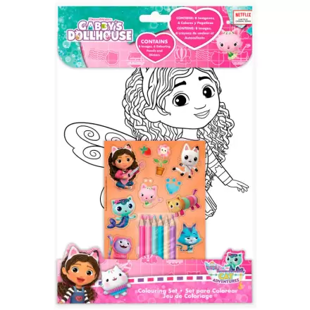 Gabbys Dollhouse Malset und Aufklebers Produktfoto