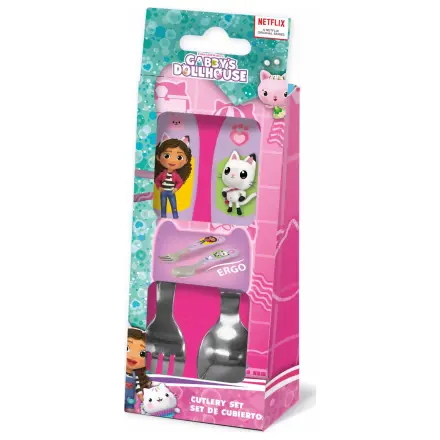 Gabi's Dollhouse Wonderland Metall Ergo Besteck Set - 2 Stück Produktfoto