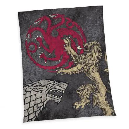 Game Of Thrones Fleecedecke Logos 150 x 200 cm Produktfoto