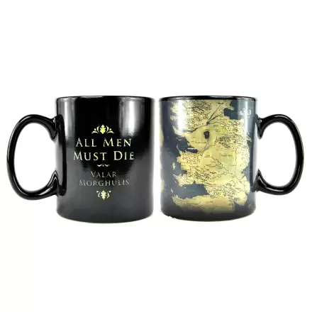 Game of Thrones Tasse mit Thermoeffekt Map Produktfoto