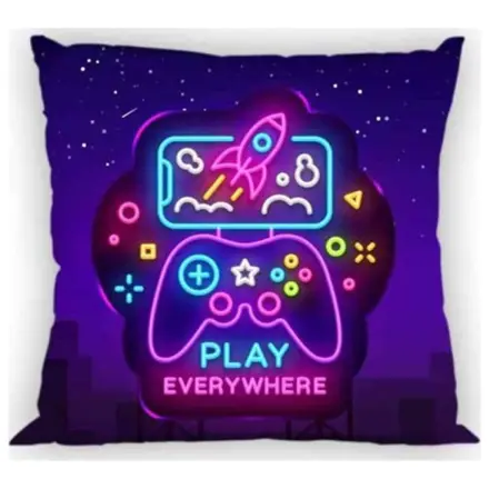 Gamer Neon Kissenbezug Produktfoto
